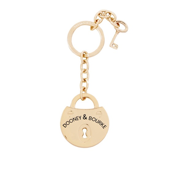 Dooney & Bourke Accessories - NWOT DOONEY & BOURKE Lock and Keychain Fob